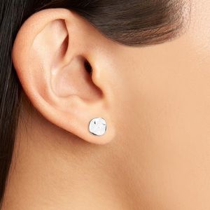 Silver Gorjana earrings